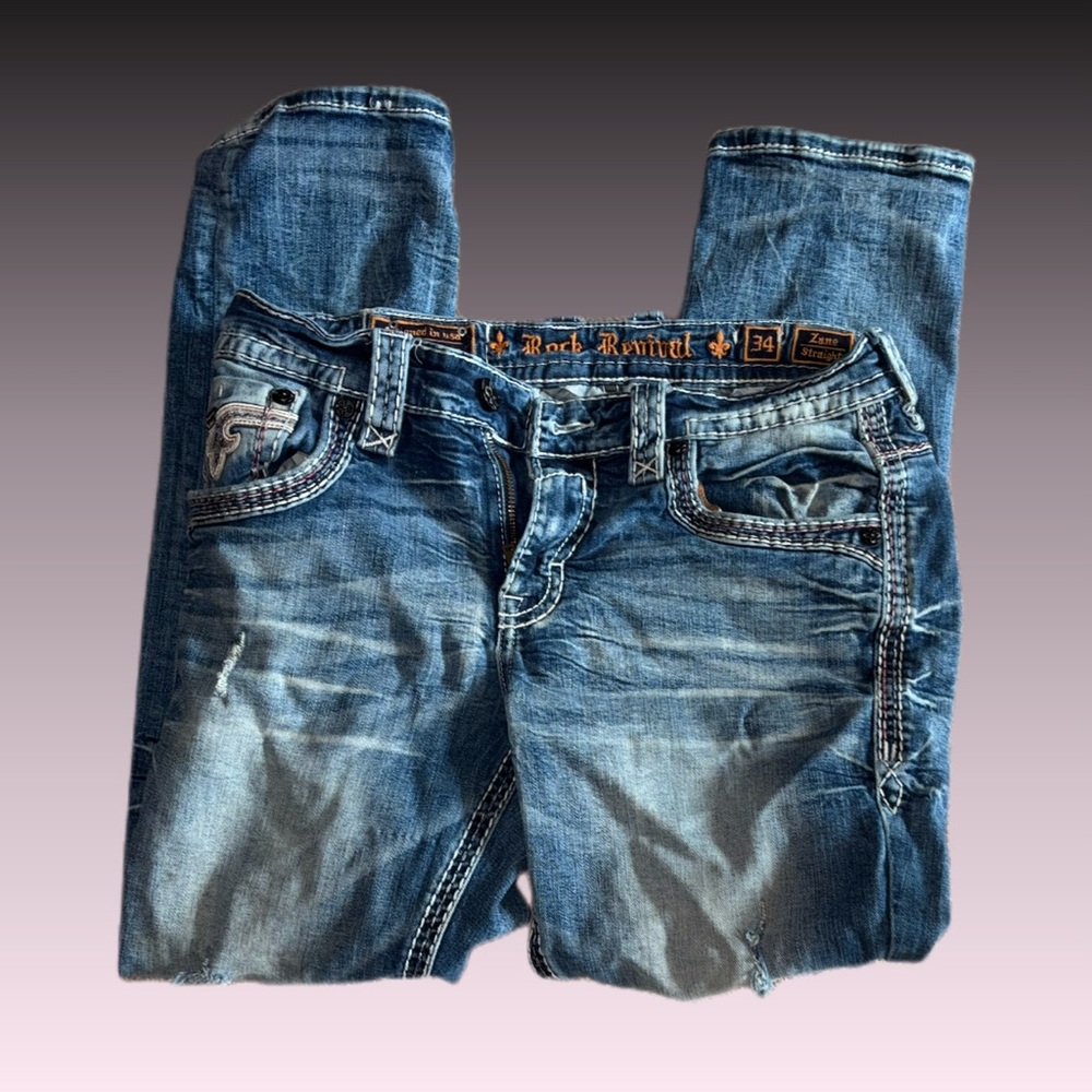 Rock Revival Denim size 34 Zane Straight